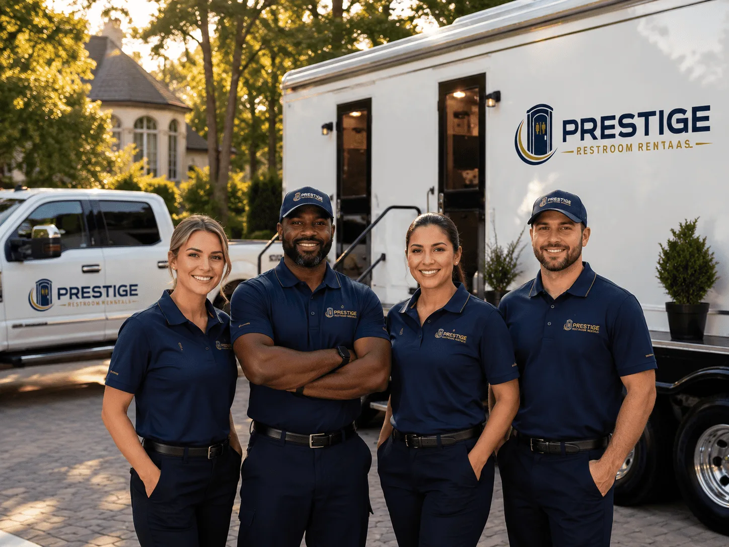Trusted Luxury Portable Restrooms company in Grant, OK